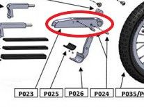 PIÈCE DÉTACHÉE FREEWHEEL P023 BRIDE