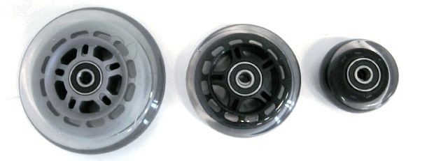 ROUE AVANT -ROLLER - ROUE À BANDAGE POLYURÉTHANE